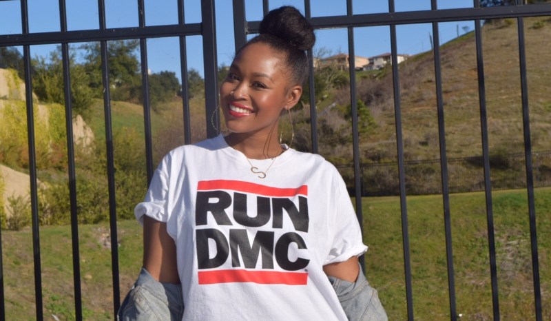 3 Easy Ways To Organzie Your Life: Topshop Run DMC Logo Tee