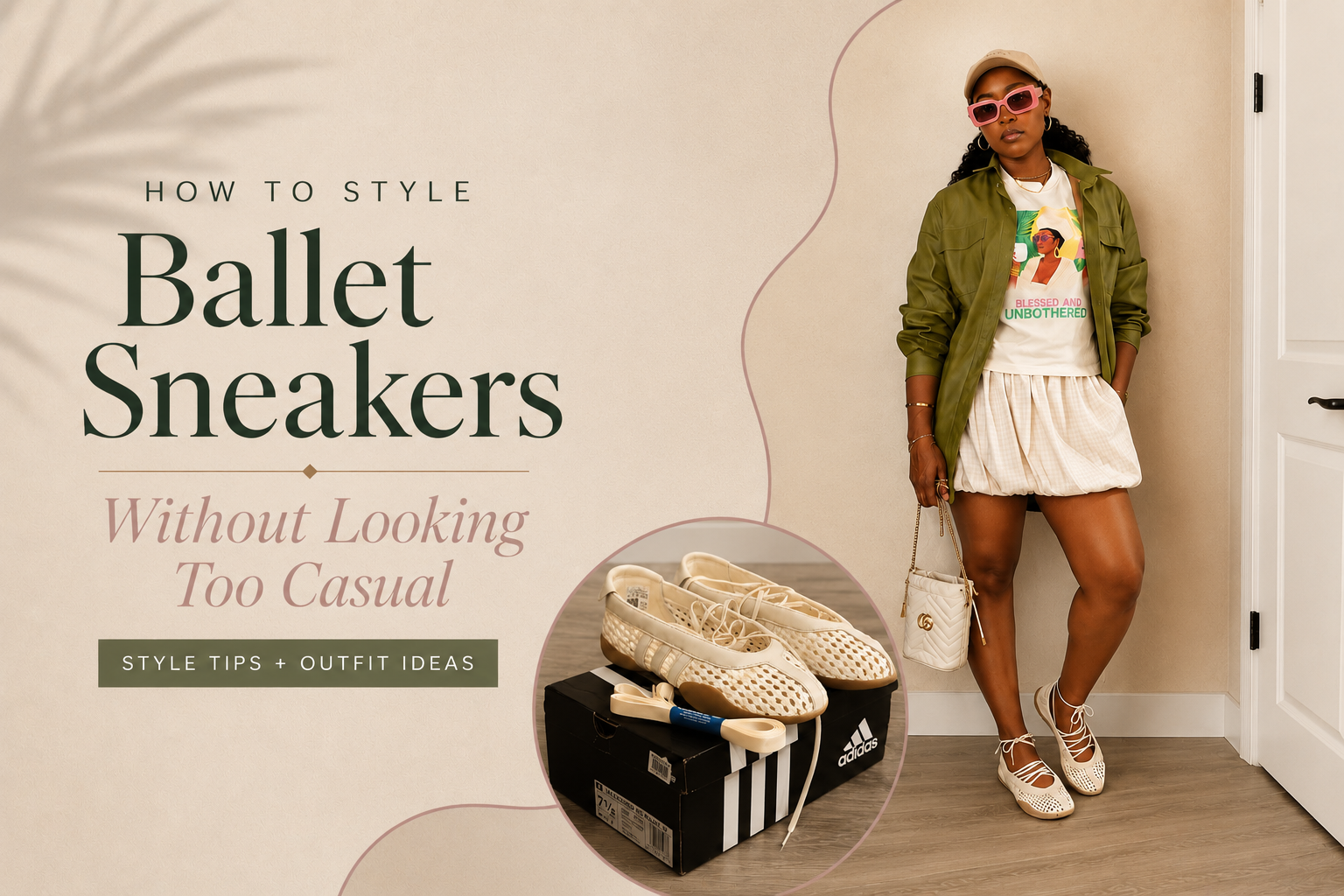Without Looking How to Style Ballet Sneakers Without Looking Too Casual